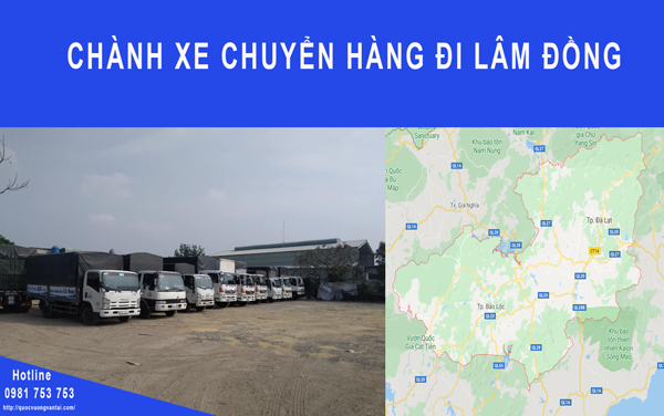 Chành xe chuyển hàng đi Lâm Đồng