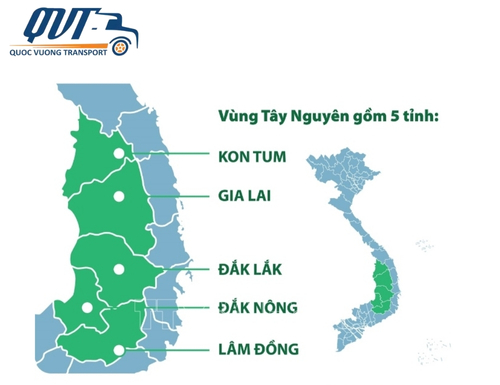 Mất bao lâu để vận chuyển hàng từ TPHCM đi Tây Nguyên?