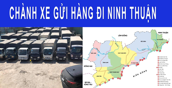 Nhà xe chuyển hàng đi Ninh Thuận
