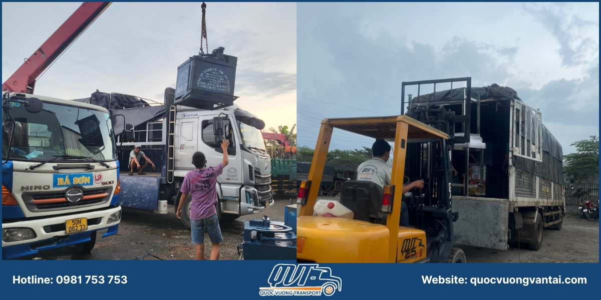 Các loại xe chuyên dụng thường dùng trong vận chuyển máy móc công nghiệp nặng