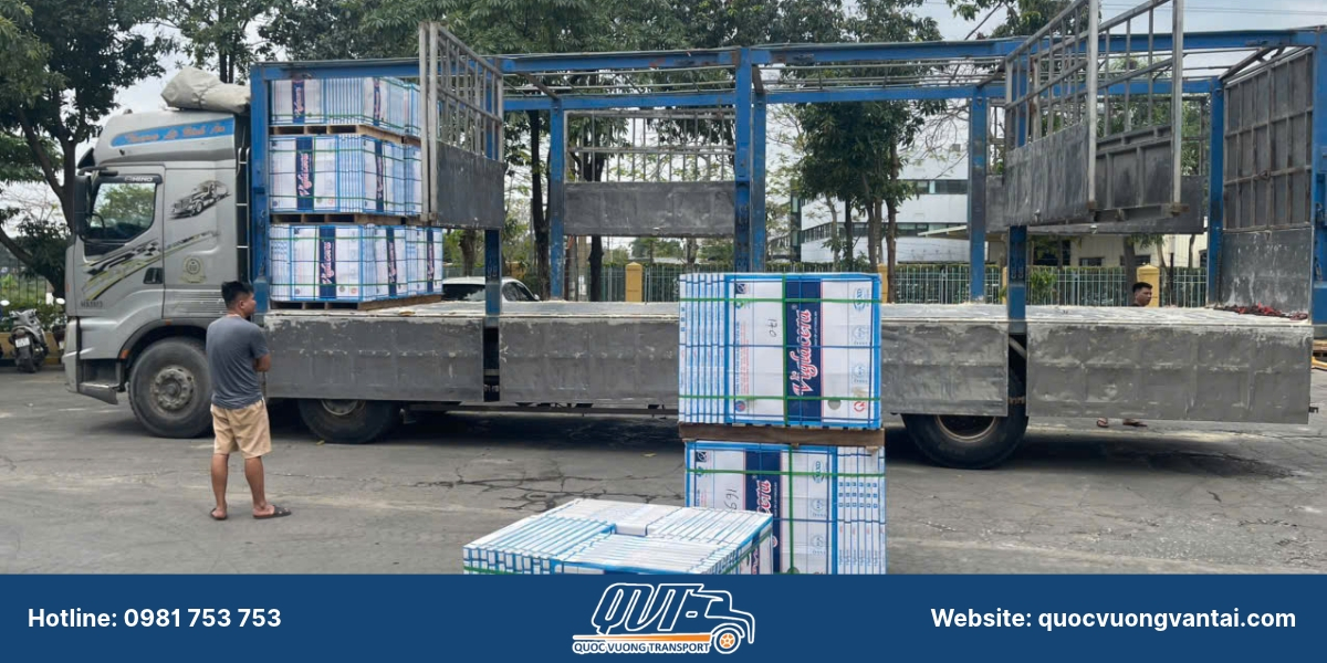 NĂNG LỰC VẬN CHUYỂN CỦA VẬN TẢI QUỐC VƯƠNG TRÊN TUYẾN TPHCM ĐI BÙ GIA MẬP