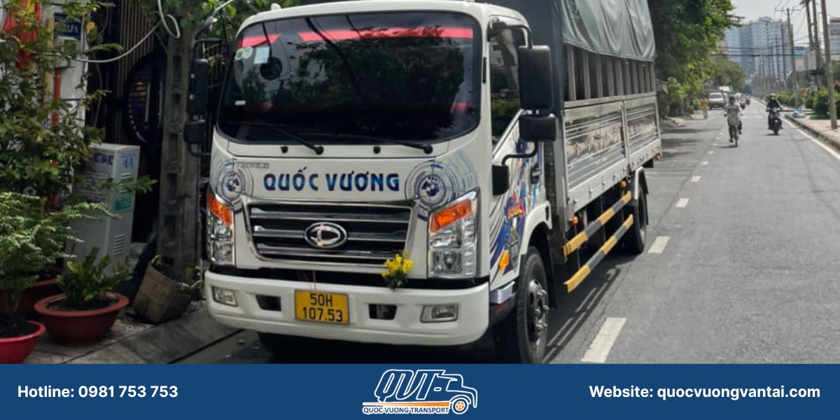 NĂNG LỰC VẬN CHUYỂN CỦA VẬN TẢI QUỐC VƯƠNG TRÊN TUYẾN TPHCM ĐI QUẢNG NGÃI