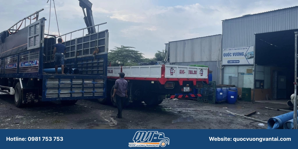 QUY TRÌNH GỬI HÀNG TPHCM ĐI PHAN RANG TẠI VẬN TẢI QUỐC VƯƠNG