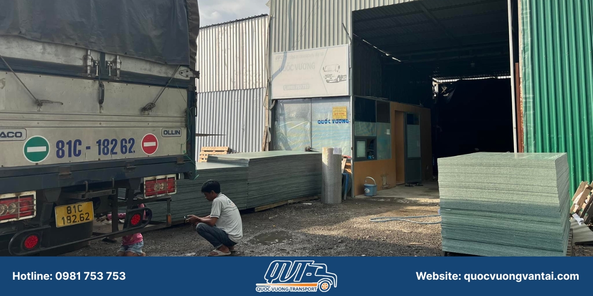 Vận tải Quốc Vương - Đơn vị vận chuyển hàng Bắc Nam uy tín